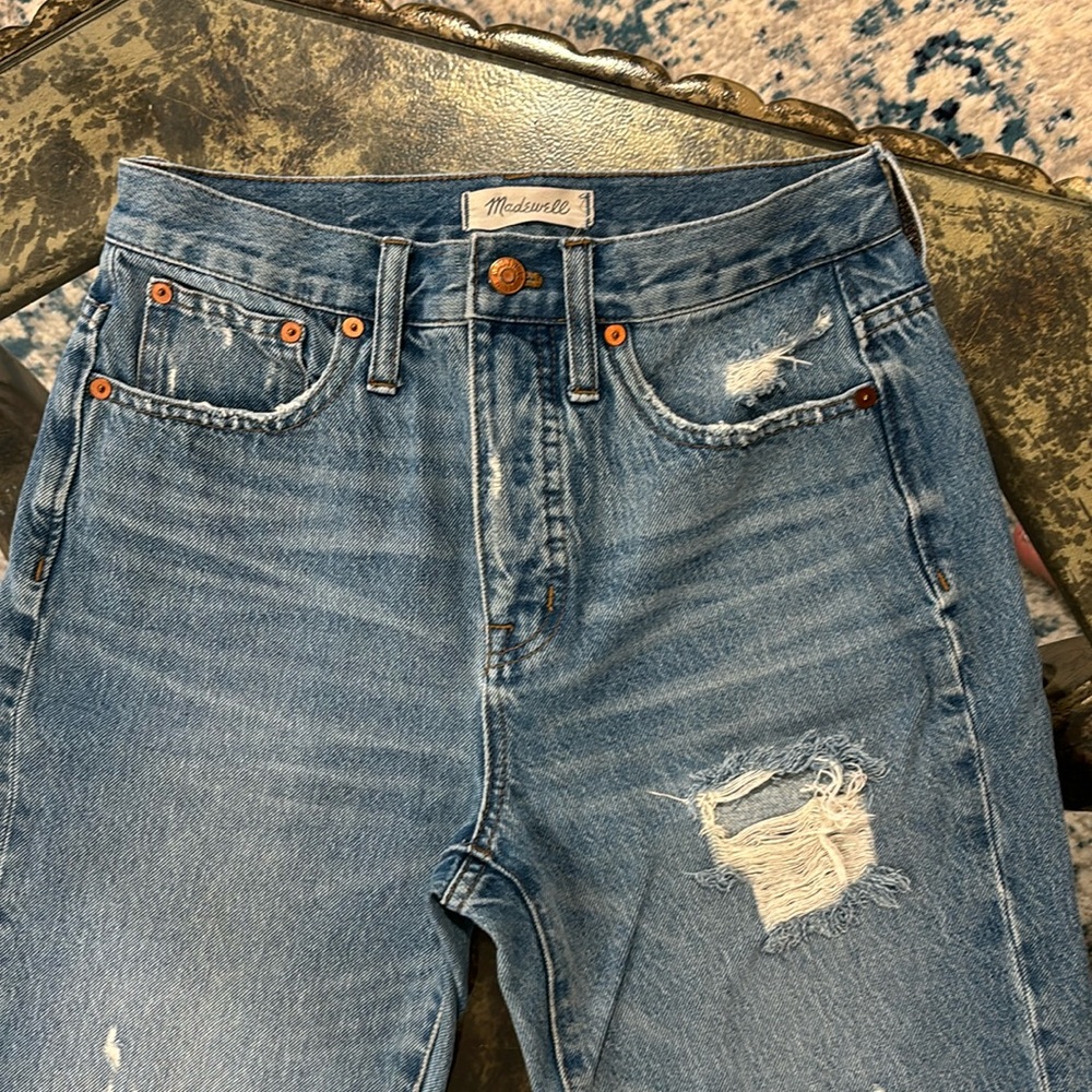 Madewell classic straight Jean size 26